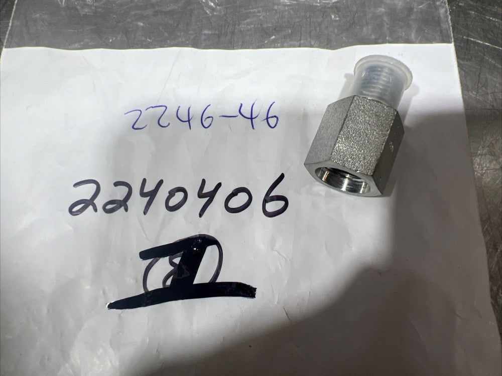 AEROQUIP 2246-46 1/4 NPT Male-9/16 SAE FEM Nos Surplus