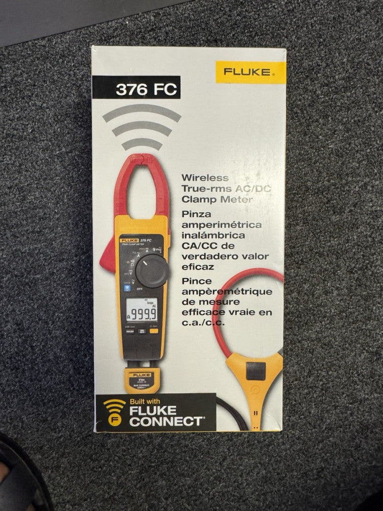 Brand New Fluke 376 FC Wireless True-rms AC/DC Clamp Meter On Sale Now !!