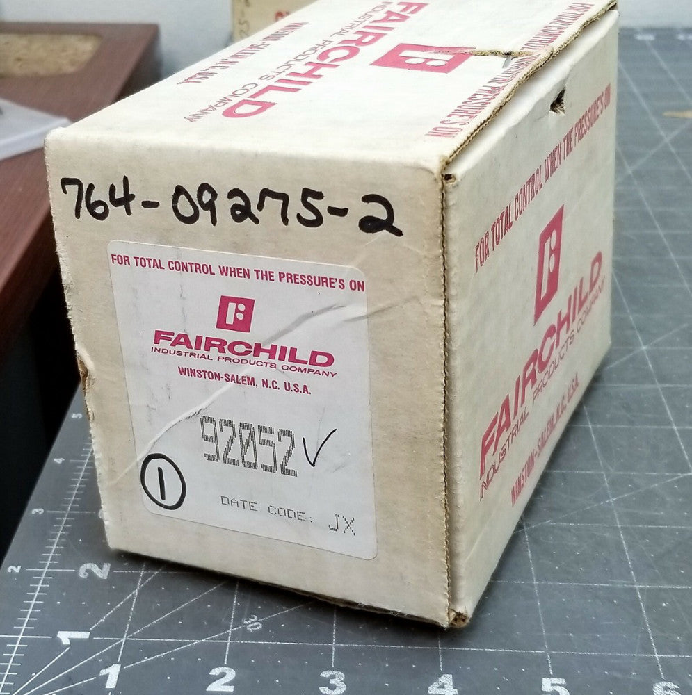 Fairchild Model 92 Low Pressure Limiting Relay (0-30 PSIG) 92052 [Z3S5] 