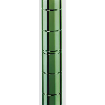 Metro 63Upk3 Mobile Post, 1"W X 62-9/16"H, Green,Pk4
