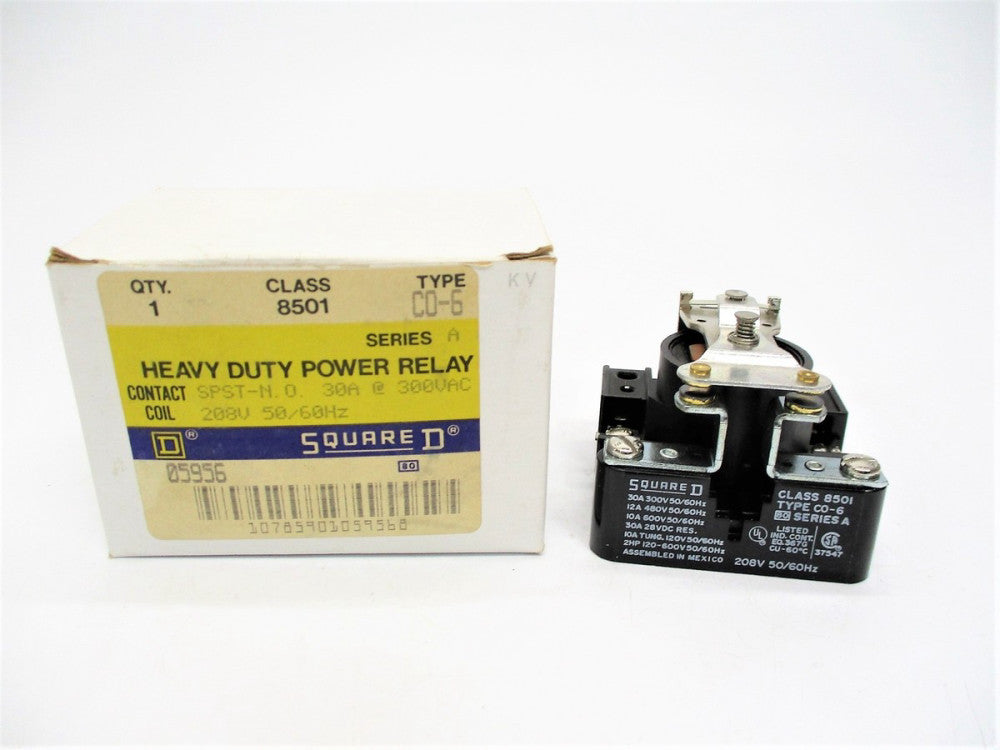 SQUARE D 8501CO-6 SER. A 208V NSMP