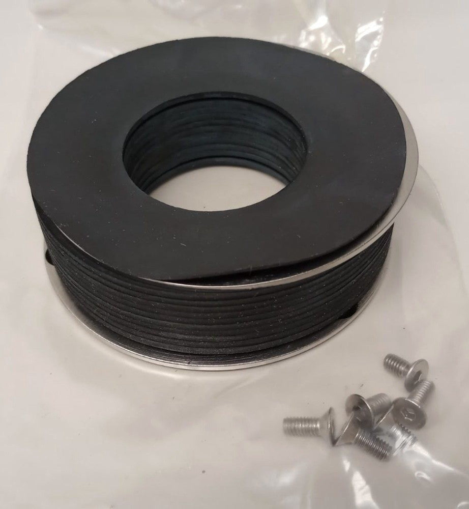 Bellow 0343837 Moulded Bellow Assembly 6" Expansion 90mm OD 45mm ID
