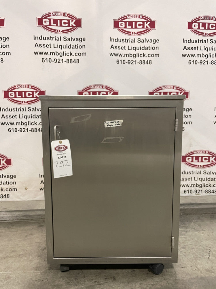 Stainless Steel Under Counter Laboratory Cabinet 24.5" x 22.5" x 33"