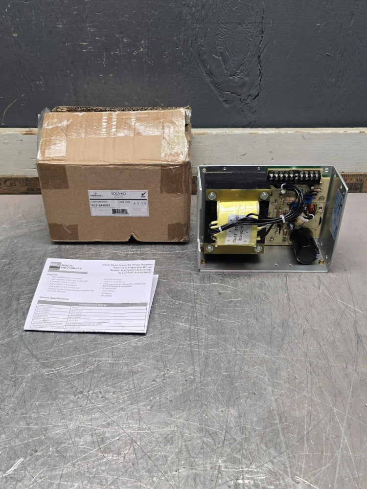 EMERSON SLS-24-036T POWER SUPPLY, 100-240VAC / 24 VDC, 3.6A,NIB!, MAKE OFFER!