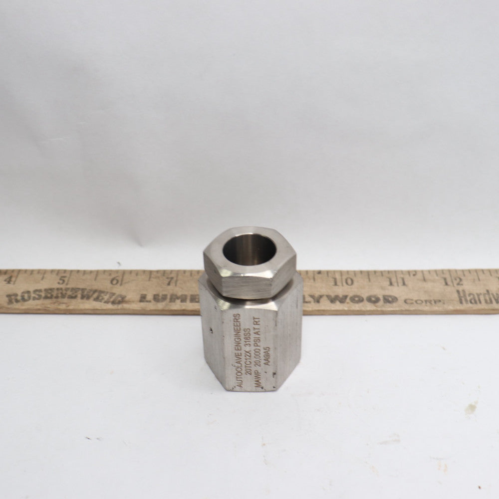 Autoclave Engineers Tube Cap Medium Pressure Female 20TC12X