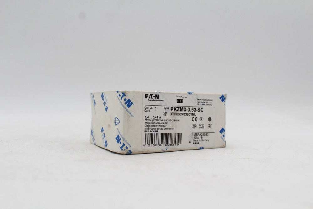 Eaton PKZM0-0, 63-SC Motor Protective Circuit Breaker