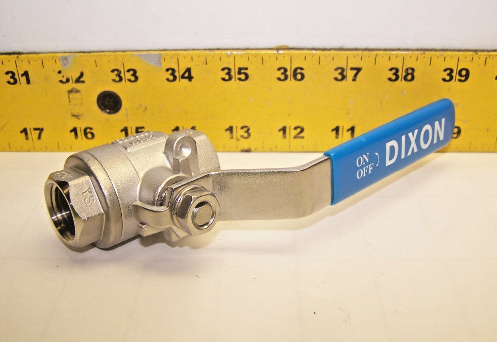 New Dixon 1/2" Stainless Steel Sanitary Ball Valve  1000WOG CF8M