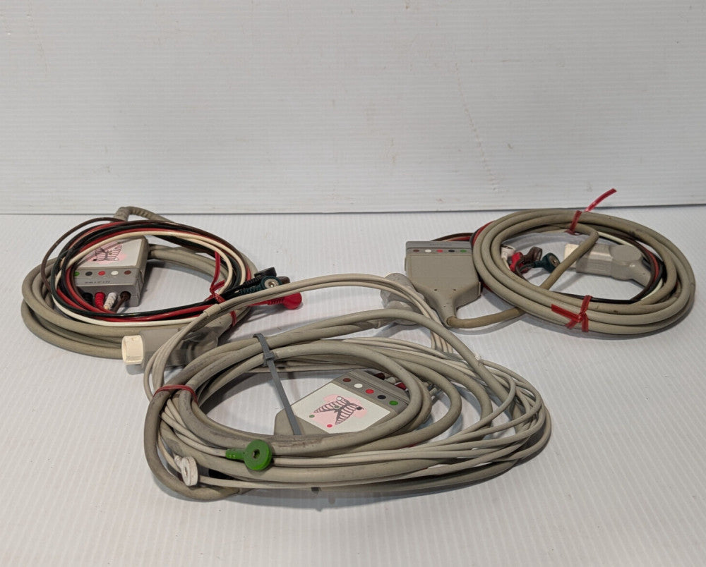 Philips M1520A ECG Safety Trunk Cable, Snap Leads, free shipping
