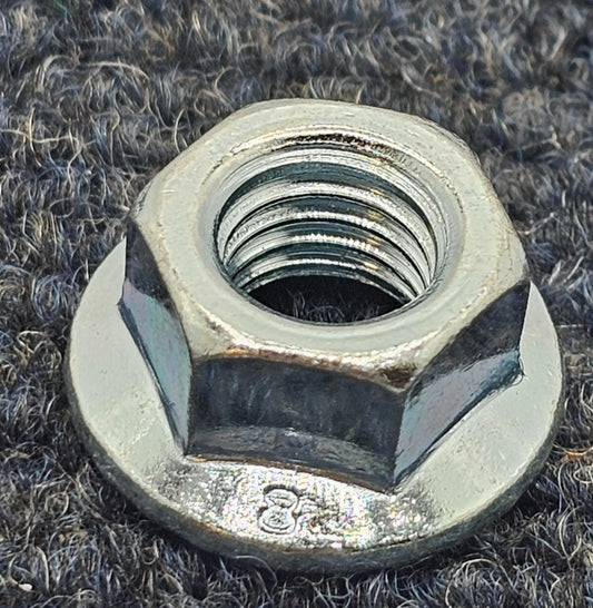 ( QTY 8 ) GENERAC 0E5343: Nut Hex Fl Whiz M6-1 0K0105