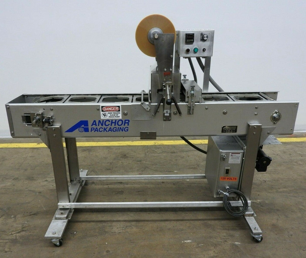 Anchor AL300X Semi-Auto Inline Tray Sealer, 6"Wi x 7"L