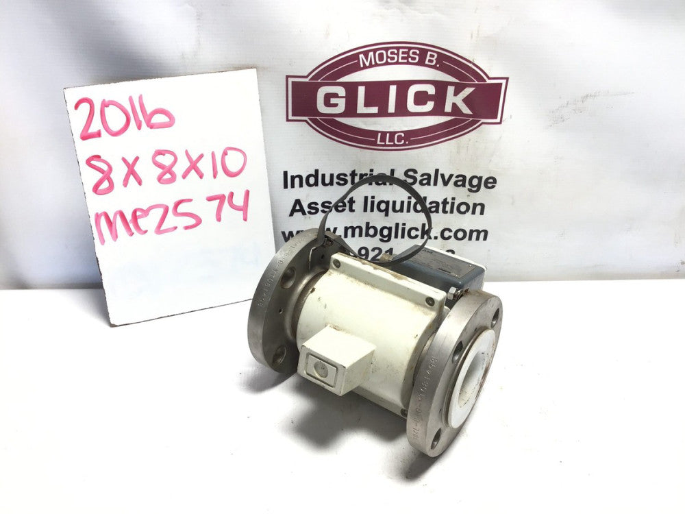 ABB 10DX3111EDE12P2A3BK2132100 2" Stainless Flowmeter Element Tube