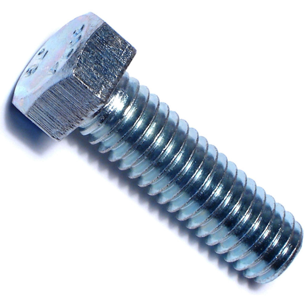 014973100537 Coarse Hex Bolts, 3/8-16 x 1-1/4, Piece-100,Zinc
