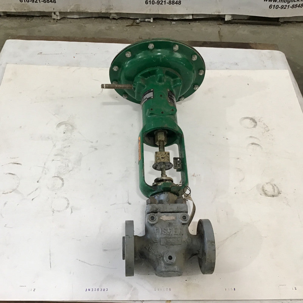 Fisher Type 667 Size 30 Actuator w/ Type ET Control Valve Body – Globe ...