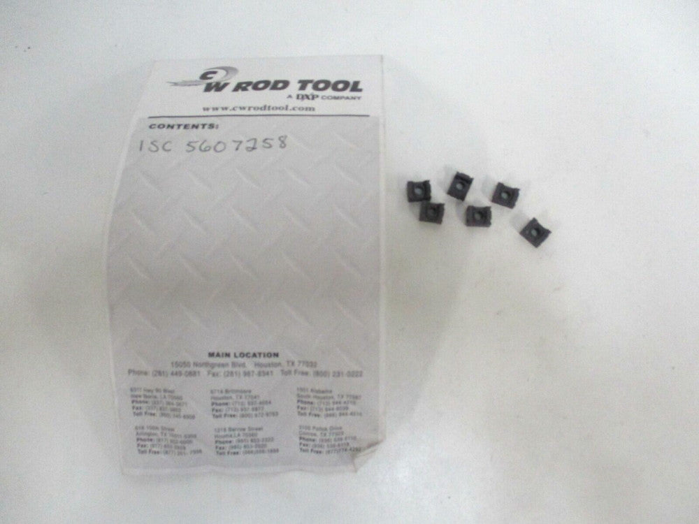 Iscar (5607258) LNET 084202-TN-N IC928 Grade Carbide Milling Insert - Pack of 6