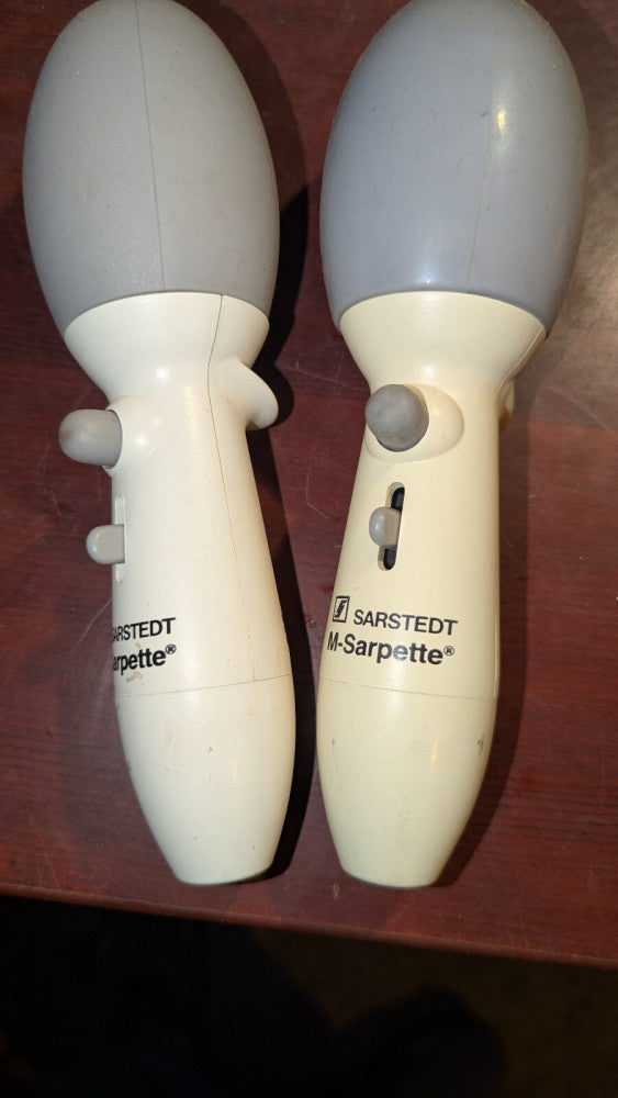 (2) Used Sarstedt M-Sarpette Pipette Fillers