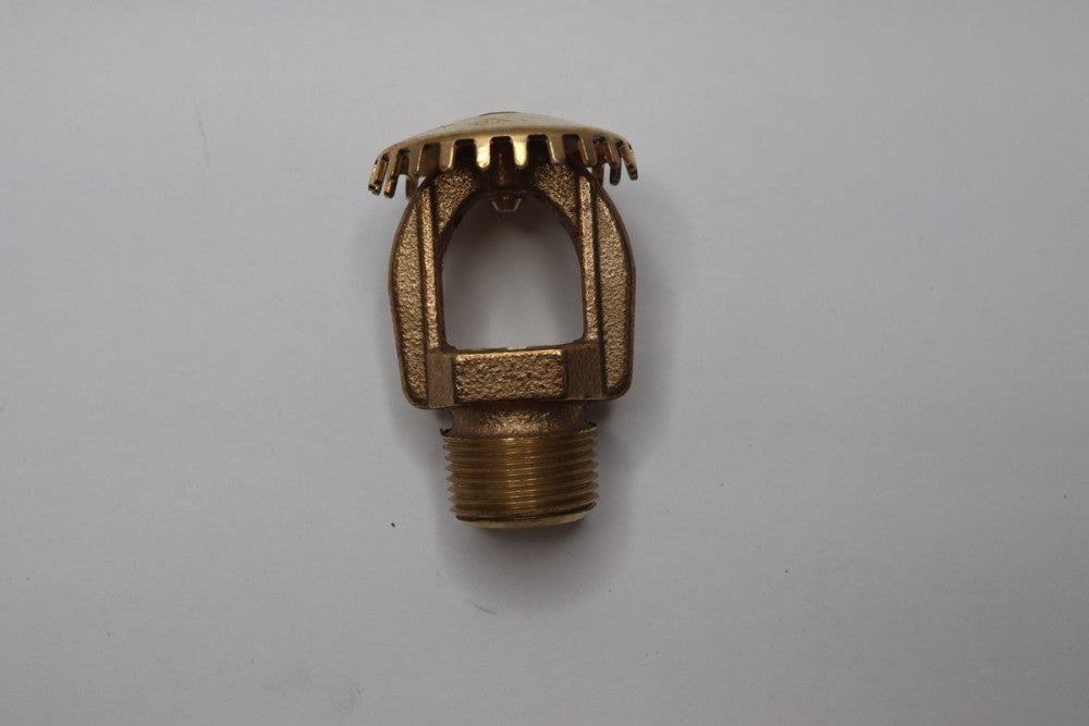 Tyco Simplexgrinnell Fire Sprinkler Upright Brass 3/4" NPT - INCOMPLETE