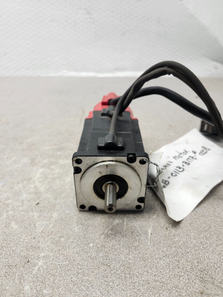 USED Fanuc AC Servo Motor 200HZ,49V, 2.8AMP, A06B-0113-B178