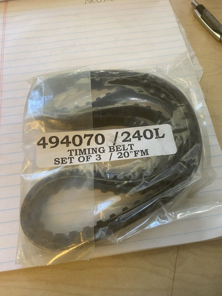 BRAND NEW   494070/ 240L TIMING BELT 3PCS
