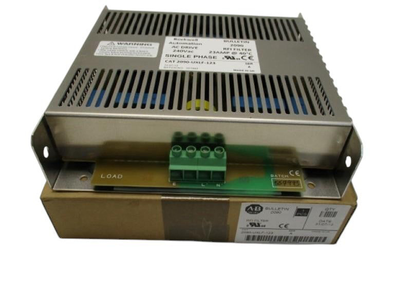 ALLEN BRADLEY 2090-UXLF-123 SER. A RFI FILTER  23A 240VAC  NSMP