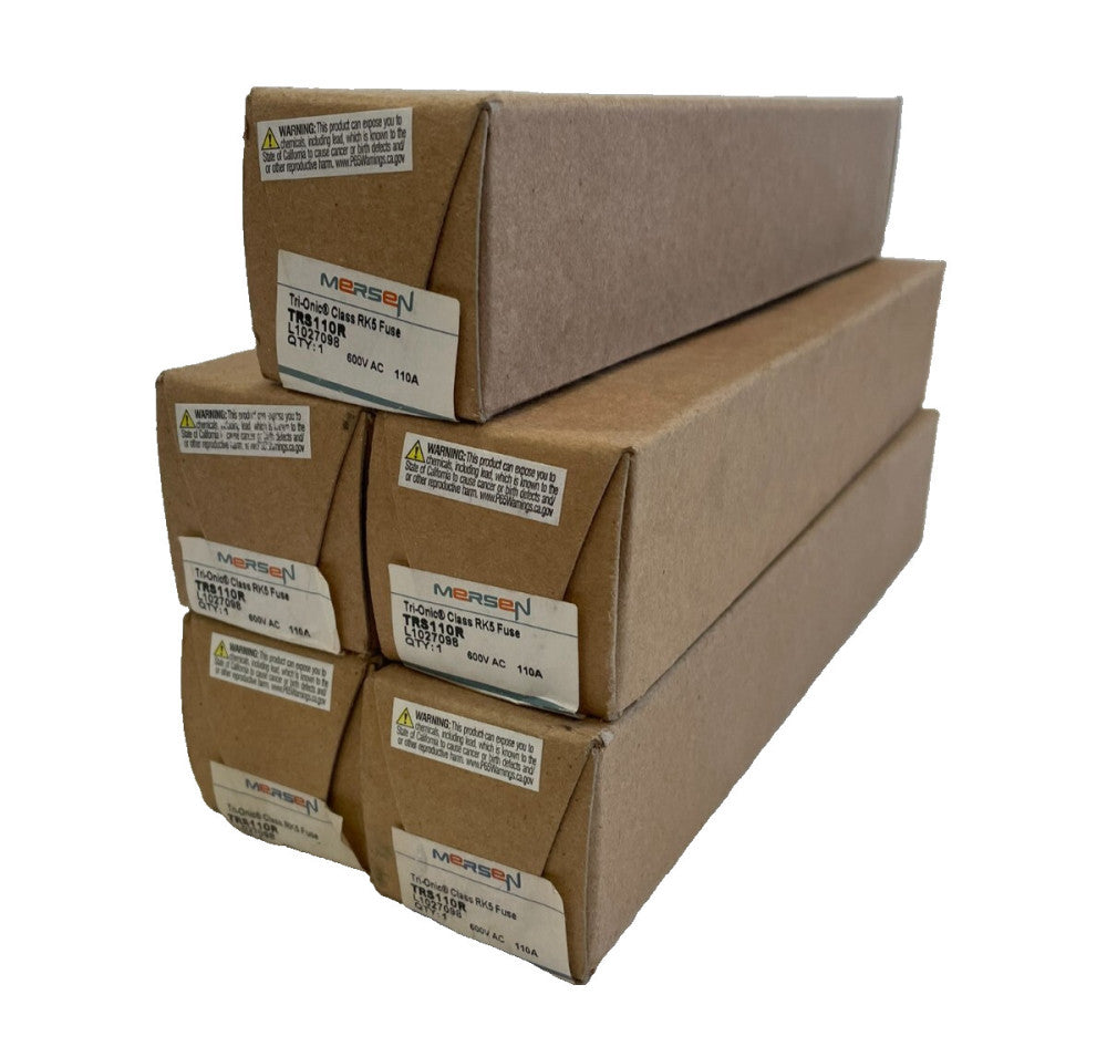 NEW LOT OF 5 MERSEN TRS110R 600VAC 110A