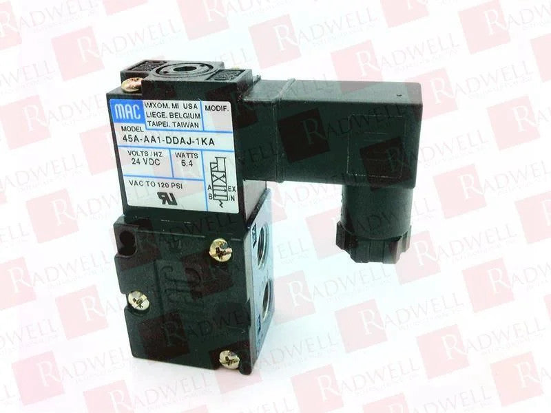 MAC VALVES INC 45A-AA1-DDAJ-1KA / 45AAA1DDAJ1KA (USED)