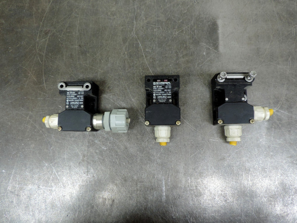 SCHMEASAL AZ15 ZVR Interlock Safety Switch VDE0660 IEC337 AC11U Lot of 3 Three