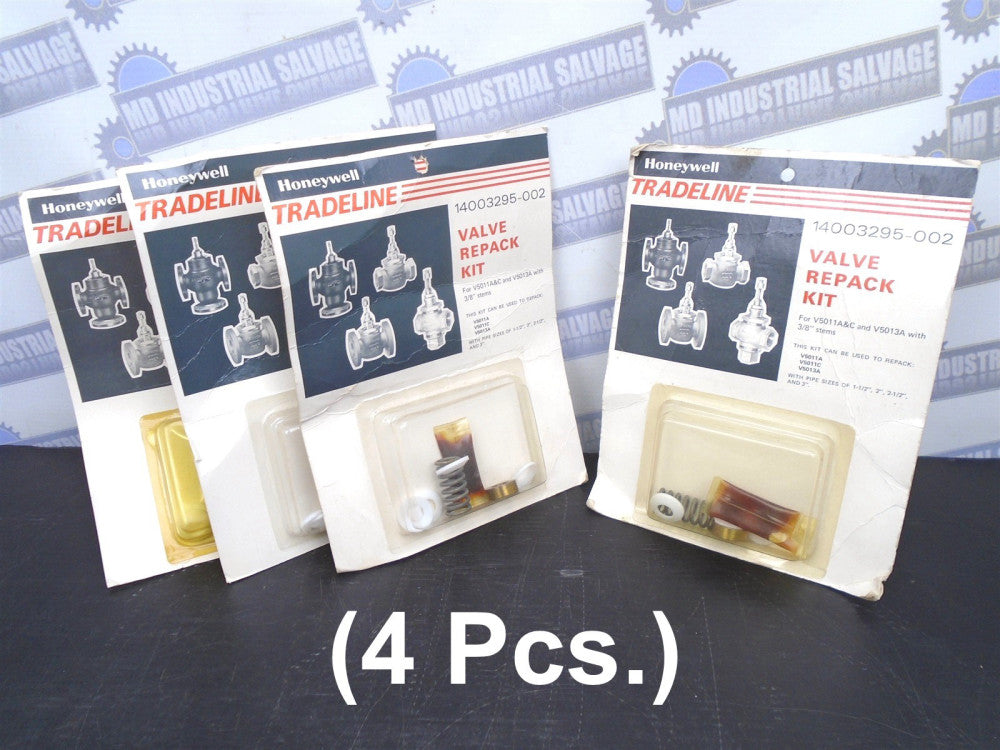 (4 Pc) HONEYWELL - 14003295-002 - REPACK KIT for V5011A & C, V5013A w/1/4" Stem 