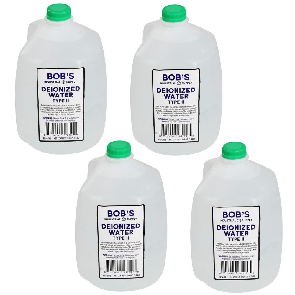 Bisupply Deionized Water Gallon Type 2 Deionized Water Jug - 4gal Type Ii Demine