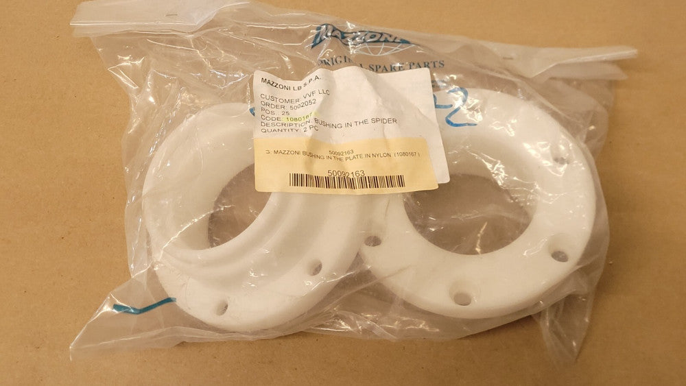 Lot of 2 Mazzoni LB 50092163 Nylon Bushings