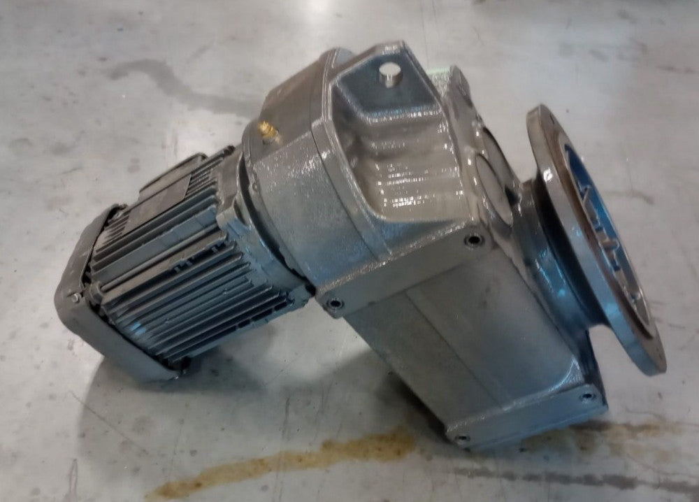 SEW Eurodrive FAF77-DRN90L4 x 85.52 Gear Motor 3ph 2hp 1767/21rpm Ratio 85.52:1