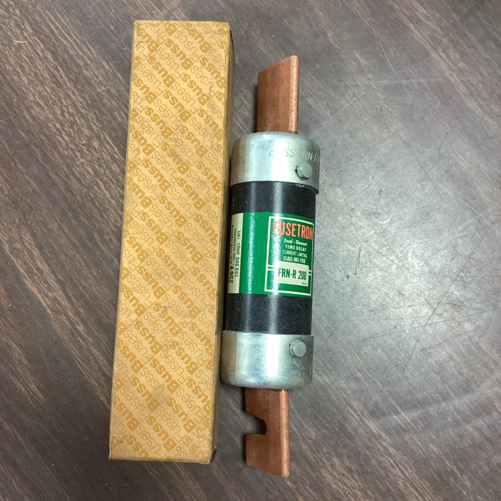 Cooper Bussmann Fusetron FRN-R-200, RK5, 250V, Fuse, 125VDC