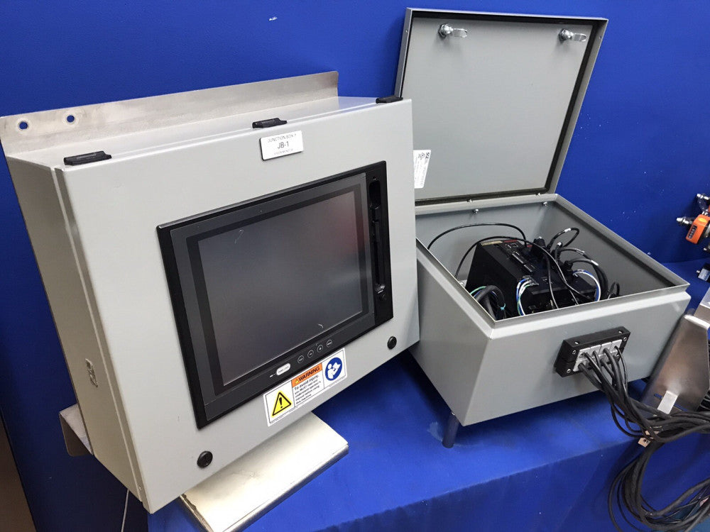 Keyence Vision System with CV-X422F; CA-DC40E; CA-MP120T; & (2) CV-H200C Cameras