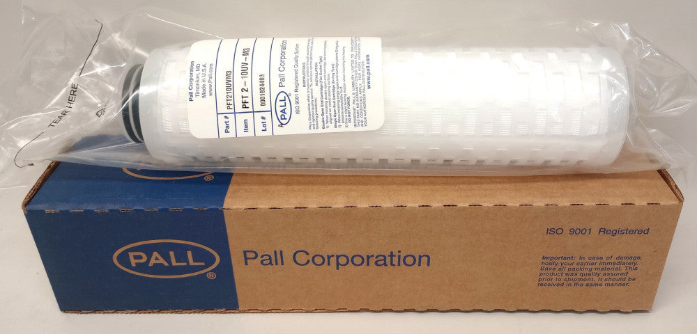 Pall PFT210UVM3 Filter Cartridge Polyfine 2 Micron 10-1/2" Length PFT 2-10UV-M3