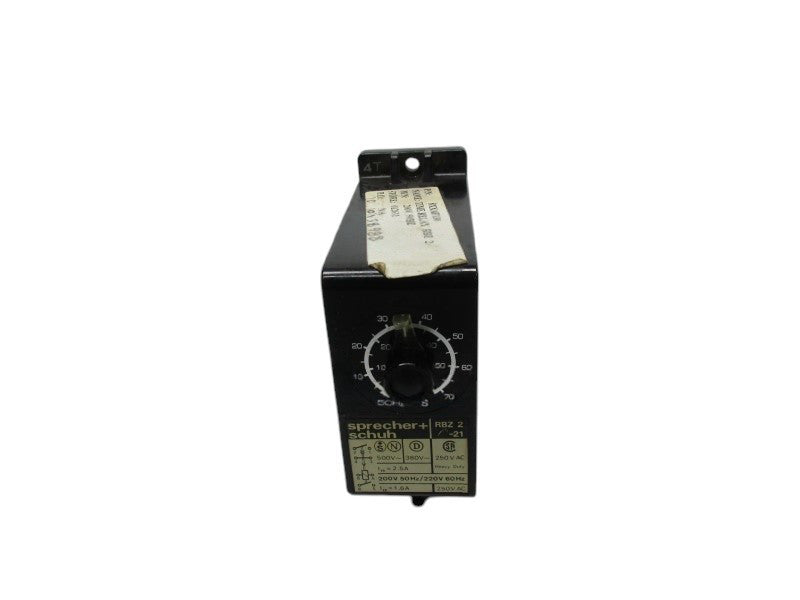 SPRECHER SCHUH RBZ-2-21 TIME DELAY RELAY  UNMP