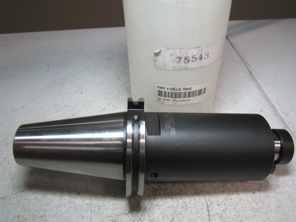 Collis Tool (75543) CAT50 Taper Shank 1-1/4" Pilot Shell Mill Holder