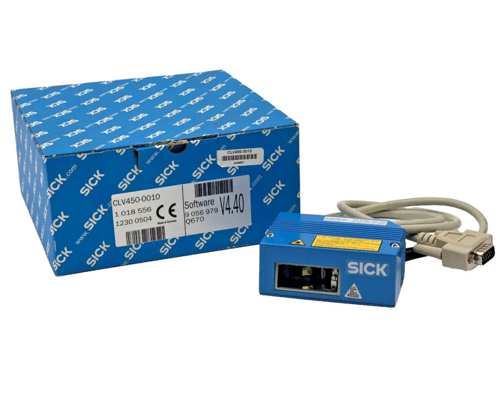 NEW SICK BARCODE LINE SCANNER  CLV450-0010  V4.40