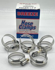 Breeze 62024 Hose Clamps, 1-1/16" to 2" Lot of 10