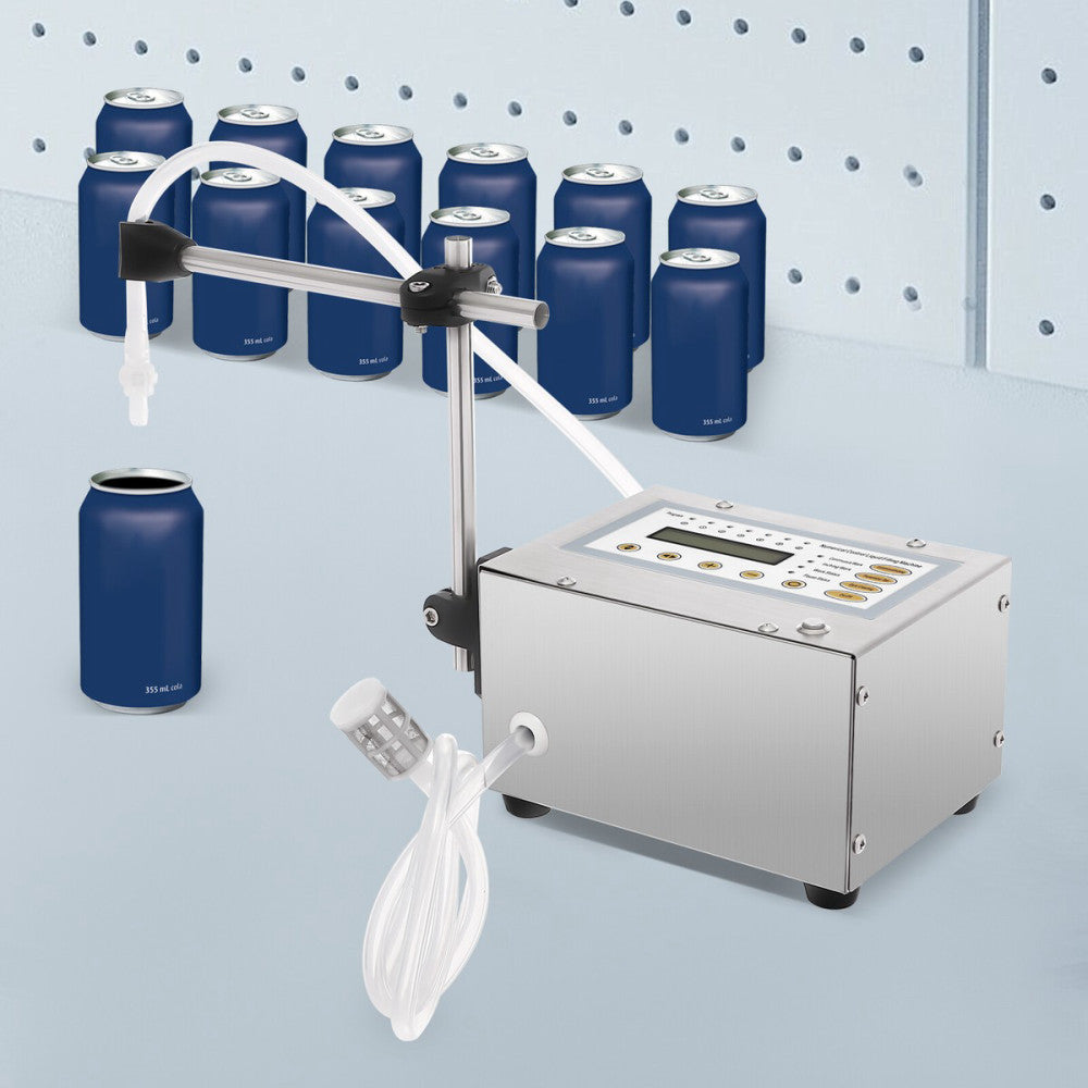 1 Heads Automatic Digital Control Liquid Bottles Water Filler Filling Machine