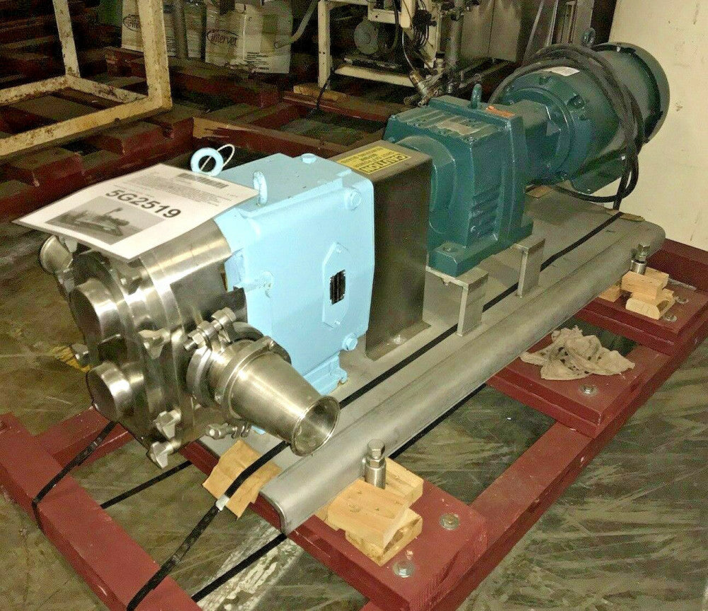 WAUKESHA 220 U1 S/S POSITIVE DISPLACEMENT PUMP 15HP