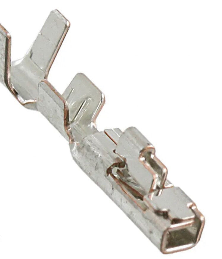 AMP/TE Connectivity, 175151-1, A107106CT-ND, CONN RCPT 26-22AWG CRIMP TIN.