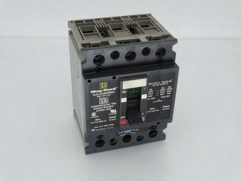 SCHNEIDER ELECTRIC GJL36003M01 CIRCUIT BREAKER