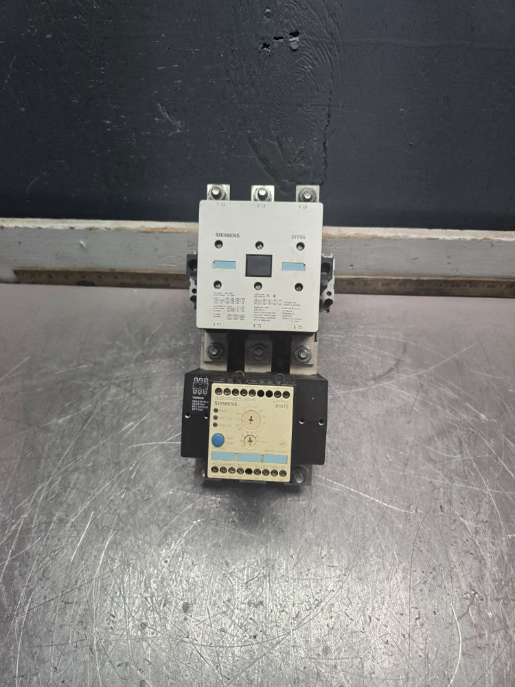 SIEMENS 3TF5522 -0AK6 STARTER 110/120V, NICE USED TAKEOUT! MAKE OFFER!