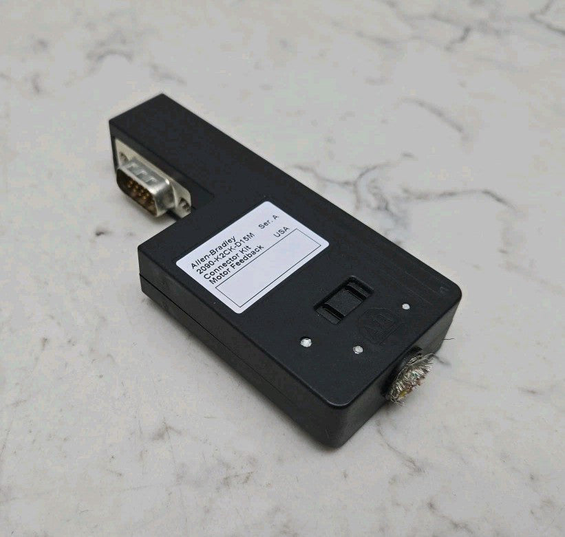 Allen Bradley 2090-K2CK-D15M Motor Feedback Breakout Connector 15-Pin D-Sub Male
