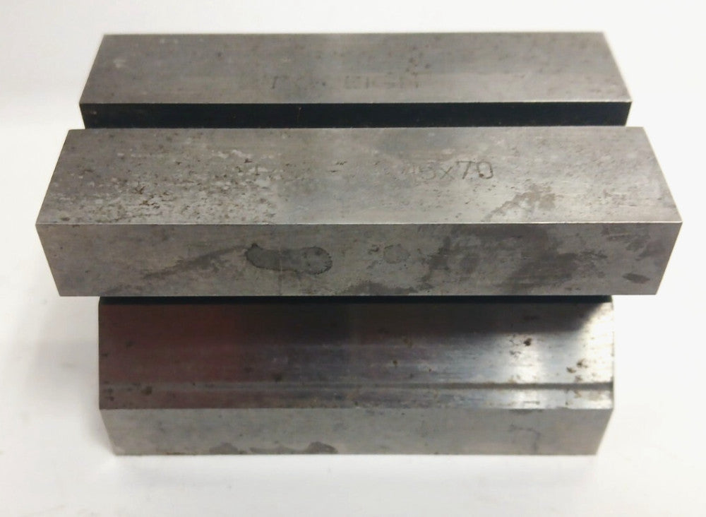 DRAPER FOREIGN  V-BLOCK  PPSB-40 X 45 X 70 HARDENED STEEL