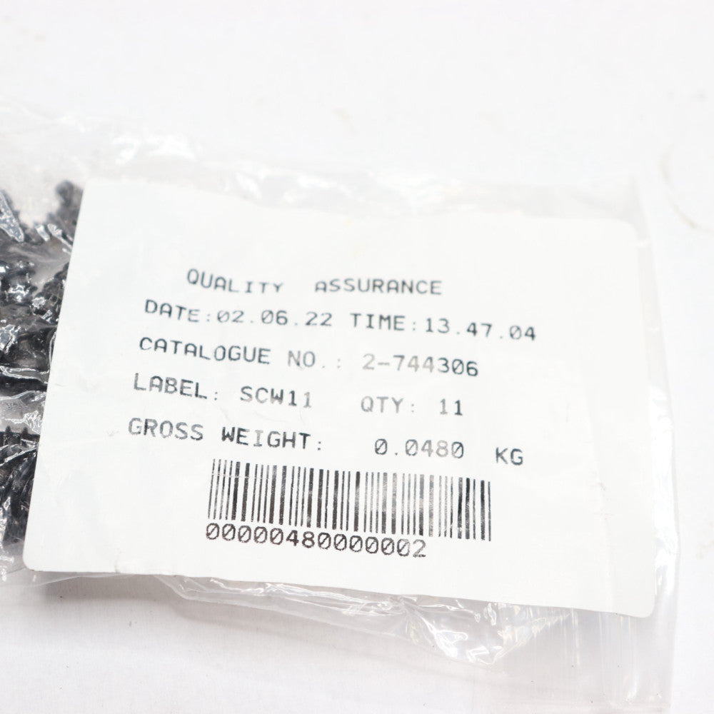 (11-Pk) Screw Pack Black 2-744306