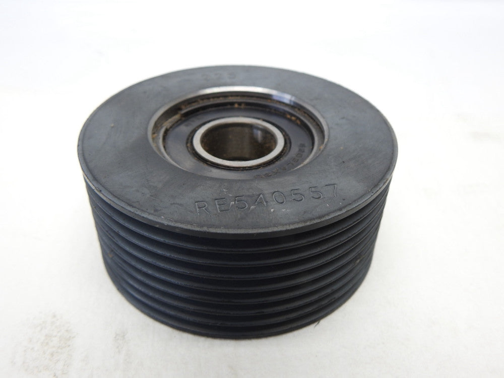 Genuine John Deere RE540557 Idler Pulley (8Pk Rib, Powd) - OEM BULK NEW!