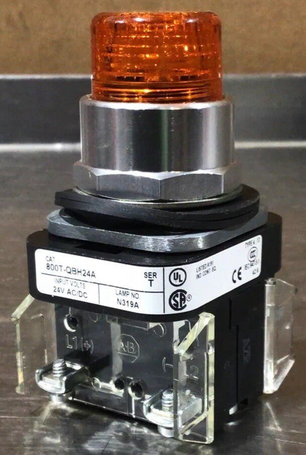 Allen Bradley 800T-QBH24A Button 800TQBH24A 800T-XA Series T Type 4,13 N319A 24V