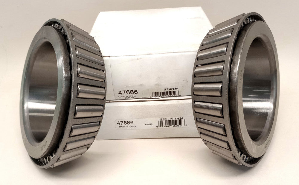 Bearing 47686 Tapered Roller Bearing Cone PT47686 3.2500" Bore (Pack Of 2)