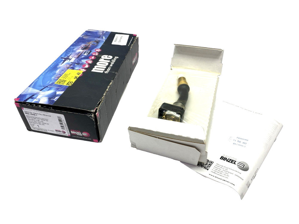 Abicor Binzel 962.1549 Torch Neck WH W500 22 Degree Swanneck 0.030" - 0.062"