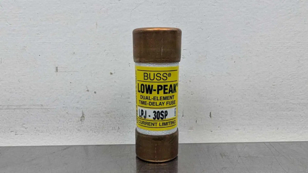 Bussmann LPJ-30SP Dual-Element Time Delay Fuse Low-Peak 600VAC/300VDC 30A